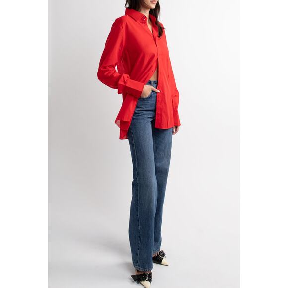 Red Vintage Button Down - Picture 6 of 6